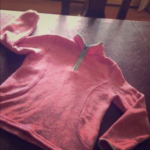 Lands’ End girls pullover jacket